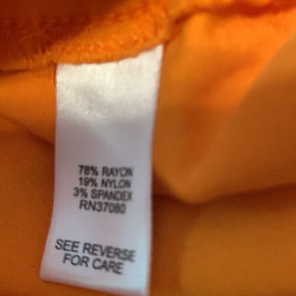 Tangerine Skort Fall Color - Picture 5 of 6